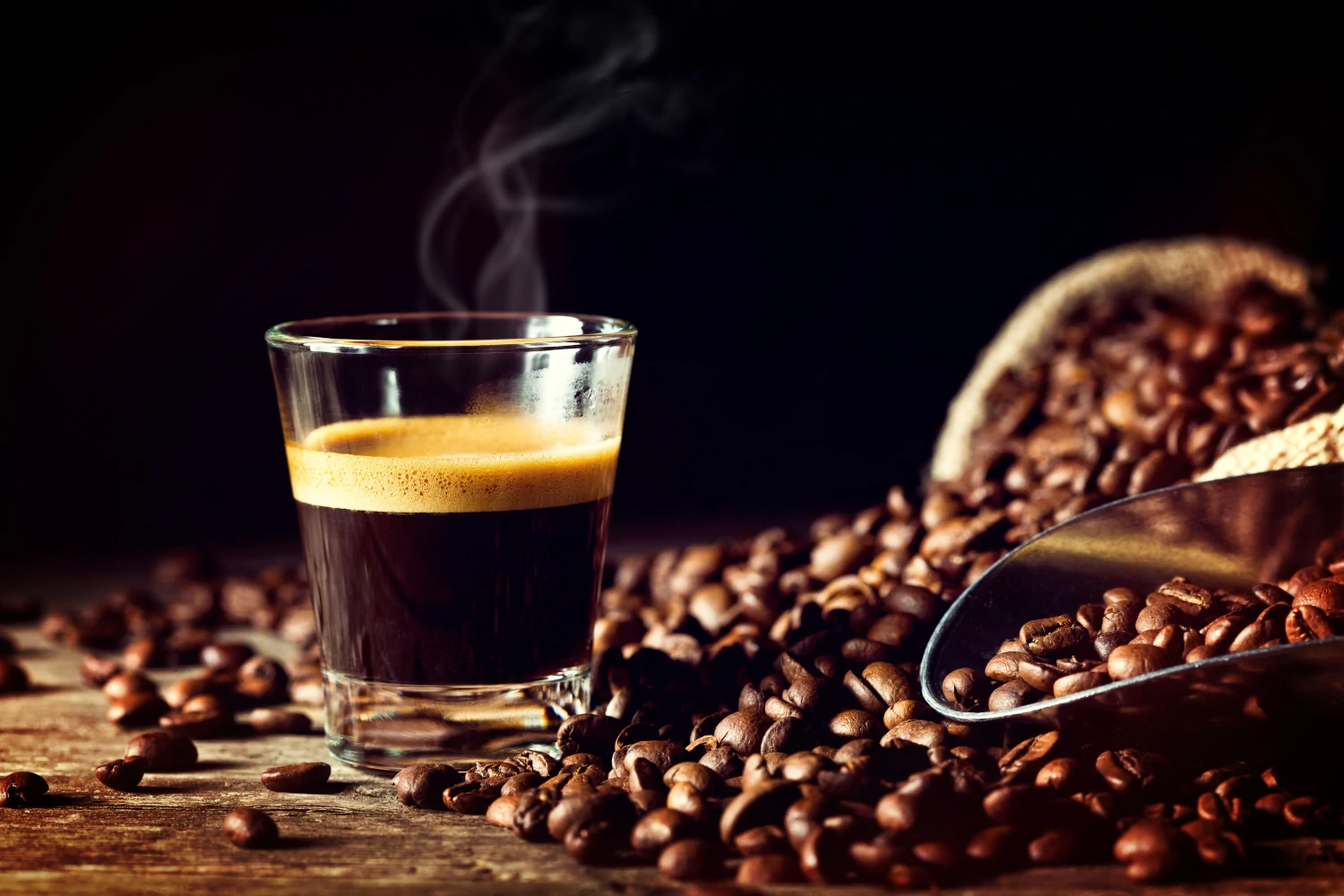 Tress Kaffee, Espresso und Kaffeekorn