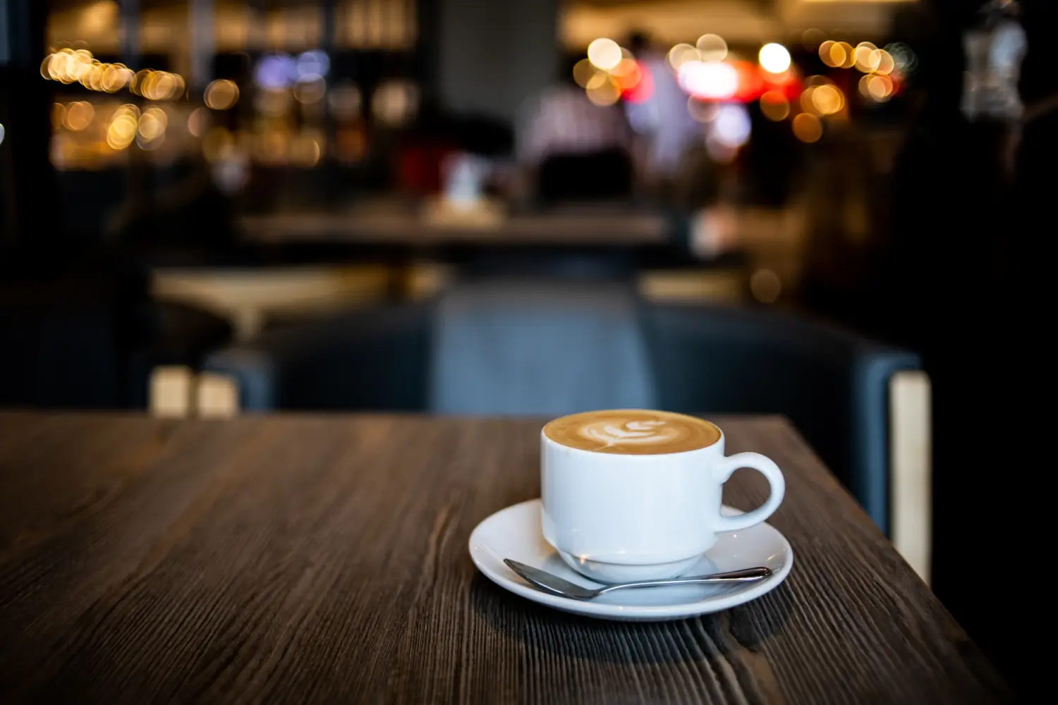 Tress Kaffee, Milchkaffee-Kunst im Coffeeshop